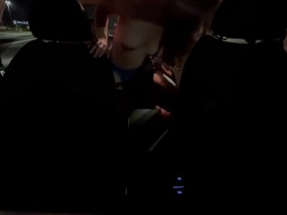 Car sex with my boss, secret fuck session