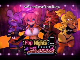 Fap Nights At Frenni's Night Club [ Hentai Game PornPlay ] Ep.10 bonfie titjob in the arcade room