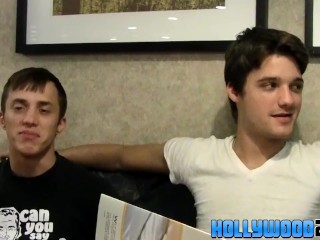 Behind the scenes video of Krys Perez and Brice Carson