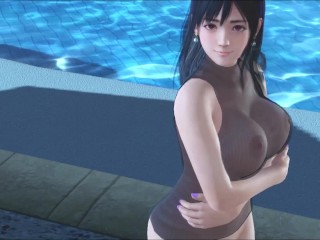 Dead or Alive Xtreme Venus Vacation Honoka Yom Office Wear Nude Mod Fanservice Appreciation