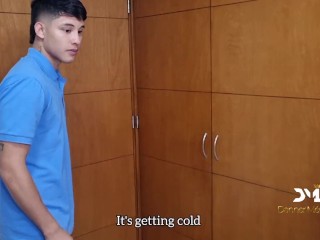 Creampie in my girlfriend's pussy while my parents are not home - Danner Mendez & Mariana Martix