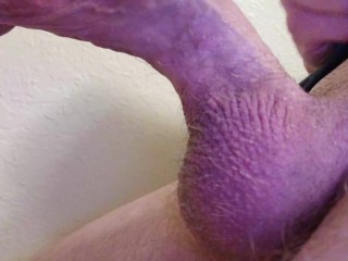 Close Up View Of My THICK WHITE COCK. I REALLY WANT Somebody TO SUCK and PLAY With IT!