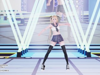 [MMD] Giga - CH4NGE Petite Teen Marie Rose Sexy Hot Dance Uncensored Hentai