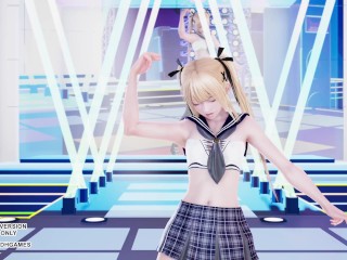 [MMD] Giga - CH4NGE Petite Teen Marie Rose Sexy Hot Dance Uncensored Hentai