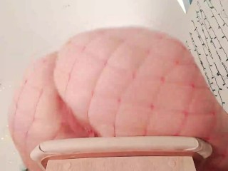 Cuckold point of view video, compilation with collar and leash FemDom POV, FaceSit in Pantyhose Arya