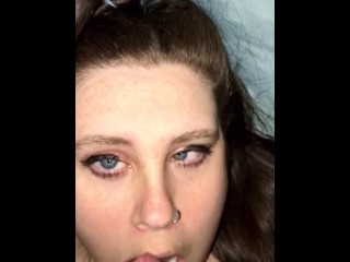 BBW FACIAL CUM IN MOUTH 💦💦