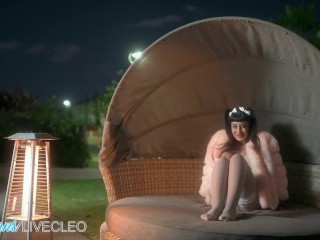 Latex gloves leggings huge tits outdoors solo fisting hardcore cosplay and more LIVECLEO OF