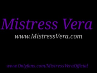 Mistress Vera: E-stim To Torment My Chastity Slave