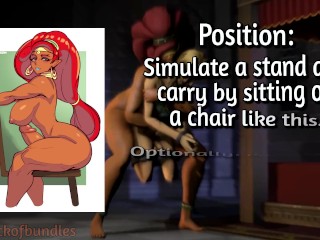 Futa Urbosa gives you loving CEI and Anal creampie \Gentle dom Futa hentai Anal JOI/ Trailer