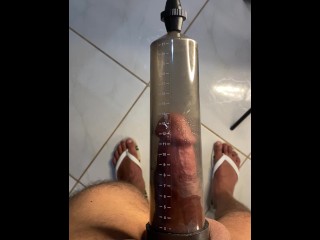 new story of a growing penis after using your penis pump for the first time