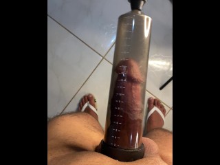 new story of a growing penis after using your penis pump for the first time