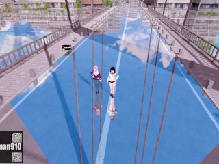 【KKS／MMD】"ANDA - Touch" 新条アカネ 宝多六花【SSSS.GRIDMAN】