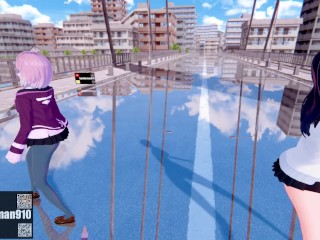 【KKS／MMD】"ANDA - Touch" 新条アカネ 宝多六花【SSSS.GRIDMAN】