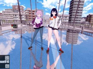 【KKS／MMD】"ANDA - Touch" 新条アカネ 宝多六花【SSSS.GRIDMAN】