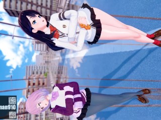 【KKS／MMD】"ANDA - Touch" 新条アカネ 宝多六花【SSSS.GRIDMAN】