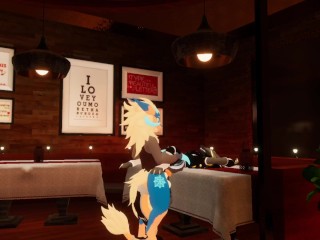 Little Wickerbeast gets pounded over piano