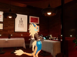 Little Wickerbeast gets pounded over piano