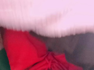 POV: Girl touching herself in the sofa while roommate is taking a shower pink shaved pussy masturb