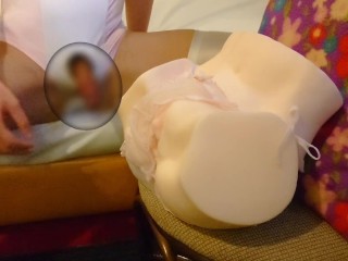 超かわいい透け透けパンティ履いた生腰オナホとパコパコセックス♪【男の娘】【サテン】【フェチ】