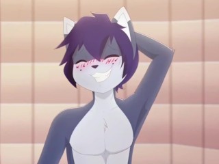 Furry fuck (under shower scene)