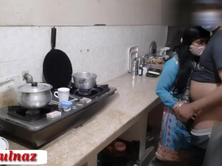 Step Brother fucks desi indian step sister in the kitchen, Bhai ne Bahan ko kitchen me choda, hindi