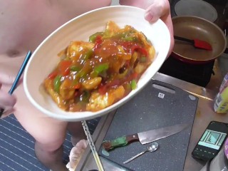 【Prof_FetihsMass】 Take it easy Japanese food! [鶏チリソース煮]