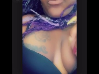 Kandi Enjoys Fucking All Of Her Chocolate 🍫 body W/ a Sweet Lollipop 🍭