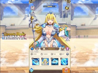 Queen's Blade Limit Break Cinderella Queen of Winter Fanservice Appreciation