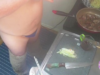 【Prof_FetihsMass】 Take it easy Japanese food! [鶏レバー中華炒め]