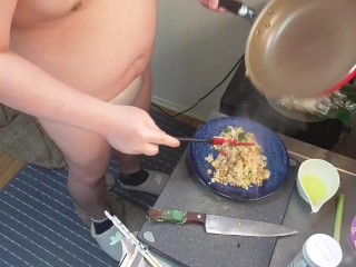 【Prof_FetihsMass】 Take it easy Japanese food! [チャーハン]