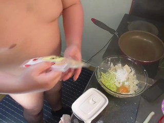 【Prof_FetihsMass】 Take it easy Japanese food! [豆腐のお好み焼き]