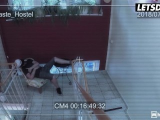 Hot Blonde Julia Parker Wakes Up And Fucks The Housekeeper - HORNY HOSTEL