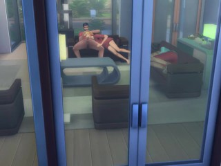 Naughty daughter fucked her mother's new boyfriend | Sims Sex Stories