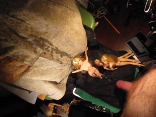 FUCVph4 Jessica May (& Sandra Russo) NAKED - Just The Cumshot version