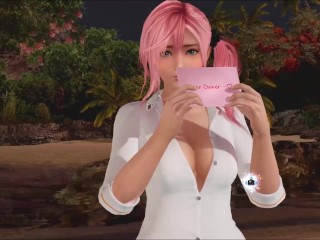 Dead or Alive Xtreme Venus Vacation Misaki Valentine's Day Pose Cards Fanservice Appreciation