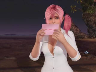 Dead or Alive Xtreme Venus Vacation Misaki Valentine's Day Pose Cards Fanservice Appreciation