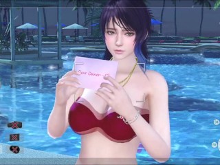 Dead or Alive Xtreme Venus Vacation Shandy Valentine's Day Pose Cards Fanservice Appreciation