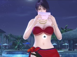 Dead or Alive Xtreme Venus Vacation Shandy Valentine's Day Pose Cards Fanservice Appreciation