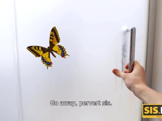 SISPORN. Boy wont help teen stepsister if she doesnt have sex with him