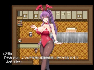 【#35 同人エロゲー アルフィミアの塔(製品版)実況動画】授乳手コキで爆乳バニーガール射精させられて・・・(巨乳・爆乳ファンタジー抜きゲー) Hentai game