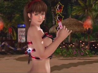 Dead or Alive Xtreme Venus Vacation Hitomi Valentine's Day Pose Cards Fanservice Appreciation