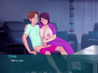 SexNote [v0.20.0d] [JamLiz] 2d sex game Jerk off his beloved in the evening on the couch