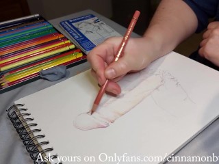 Coloring for adults - Cinnamonbunny86 draws your dick