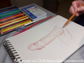 Coloring for adults - Cinnamonbunny86 draws your dick