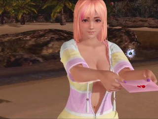 Dead or Alive Xtreme Venus Vacation Honoka Valentine's Day Pose Cards Fanservice Appreciation