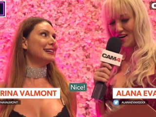 Naked News' Marina Valmont answers "hard" questions | Saddle Up!