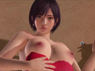 Dead or Alive Xtreme Venus Vacation Nagisa Valentine's Day Heart Cushion Pose Nude Mod Fanservice Ap