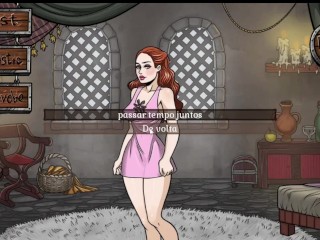 Game of Whores ep 14 Boquetes da Sansa em publico