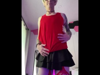 Femboi Kara Valentine’s Day Dildo Ride