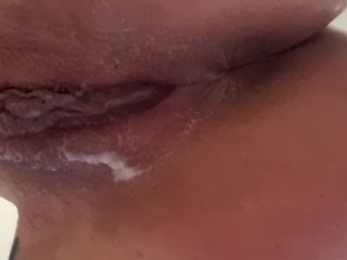 Hard Standing Fuck Creampie & BlowJob Close Up Pip